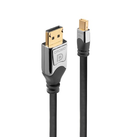Lindy 3M Cromo Mini DisplayPort Cable - Premium 3 Meter DisplayPort to DisplayPort Adapter (36313)